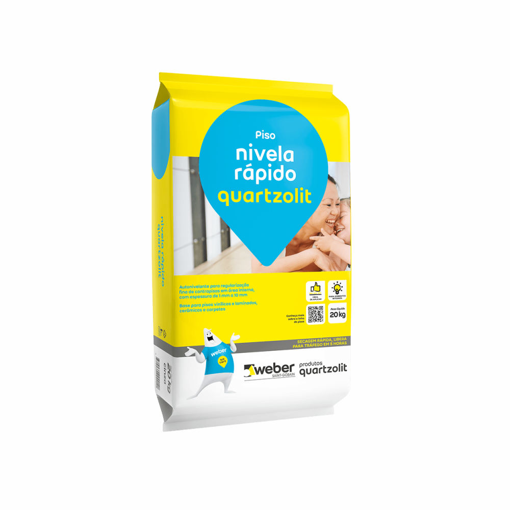 Cimento Nivela Rápido Cinza Quartzolit